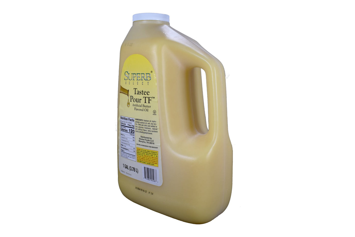 Superb Select Tastee Pour Buttery Flavored Oil Gal 1 Gallon - 4 Per Case.