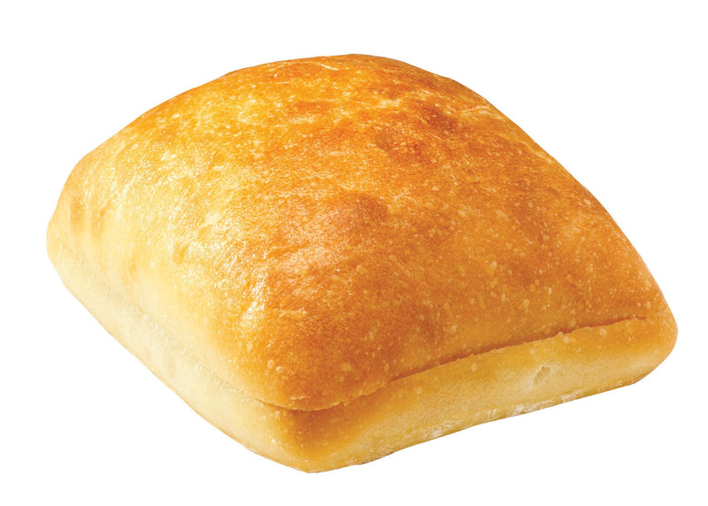 Bun Ciabatta "x'' Sliced Frozen 24 Ounce Size - 8 Per Case.