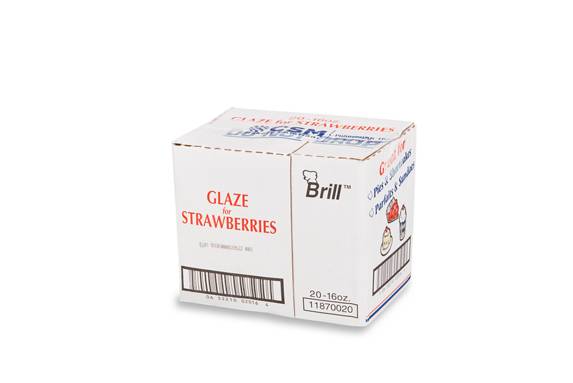 Strawberry Glaze 1 Each - 20 Per Case.