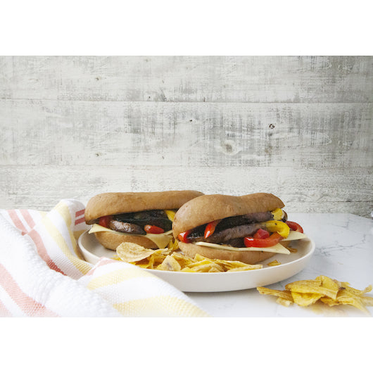 Little Northern Bakehouse Gluten Free Hoagie Roll With Hinged Sliced, 4 Count, 4 per case