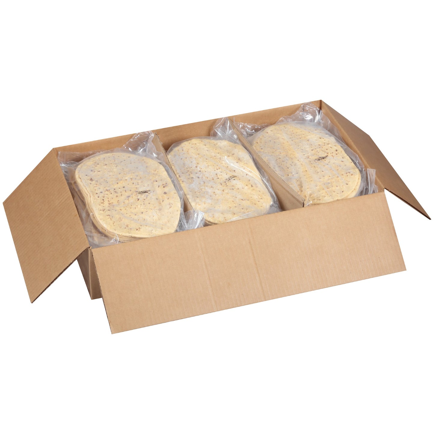 Flatout Flatbread Original Large Oval 8 Count Packs - 12 Per Case.