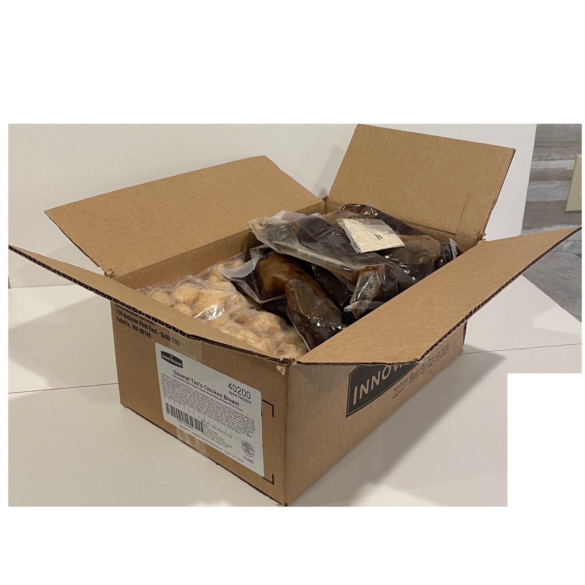 General Tso's Chicken Breast 4 Pound Each - 4 Per Case.