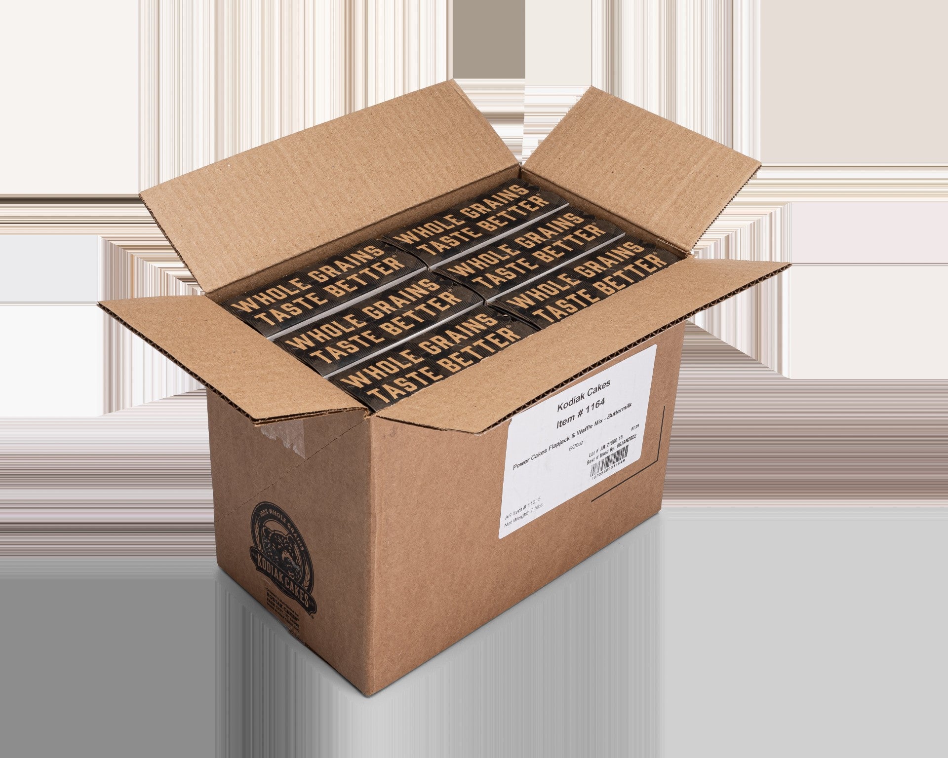 Kodiak Cakes Buttermilk Power Cakes 20 Ounce Size - 6 Per Case.