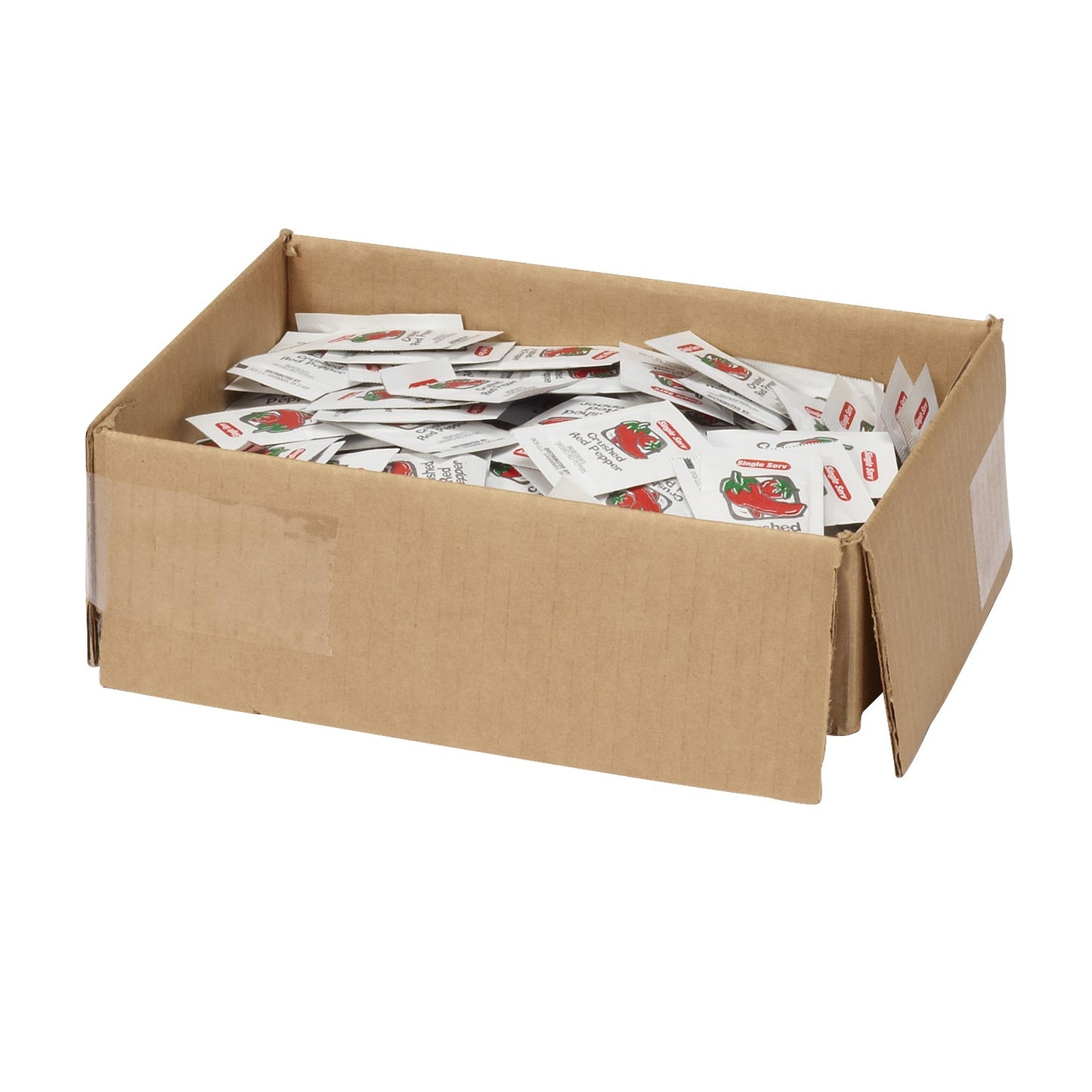 Single Serv Crushed Red Peppers Seasoning Packet 1 Grams Each - 200 Per Case.