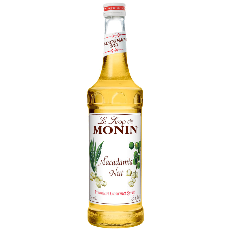 Monin Macadamia Nut 750 ML - 12 Per Case.