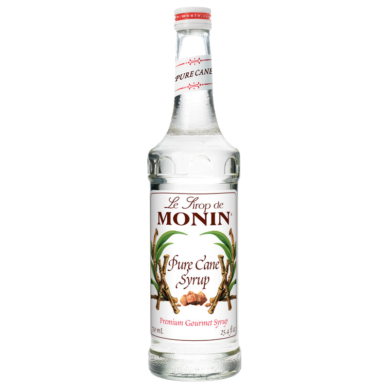 Monin Pure Cane Syrup 750 ML - 12 Per Case.