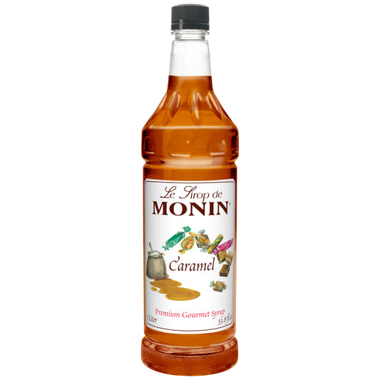 Monin Caramel 1 Liter - 4 Per Case.