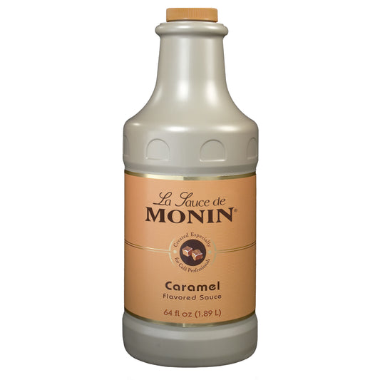 Monin Caramel Sauce 64 Ounce Size - 4 Per Case.