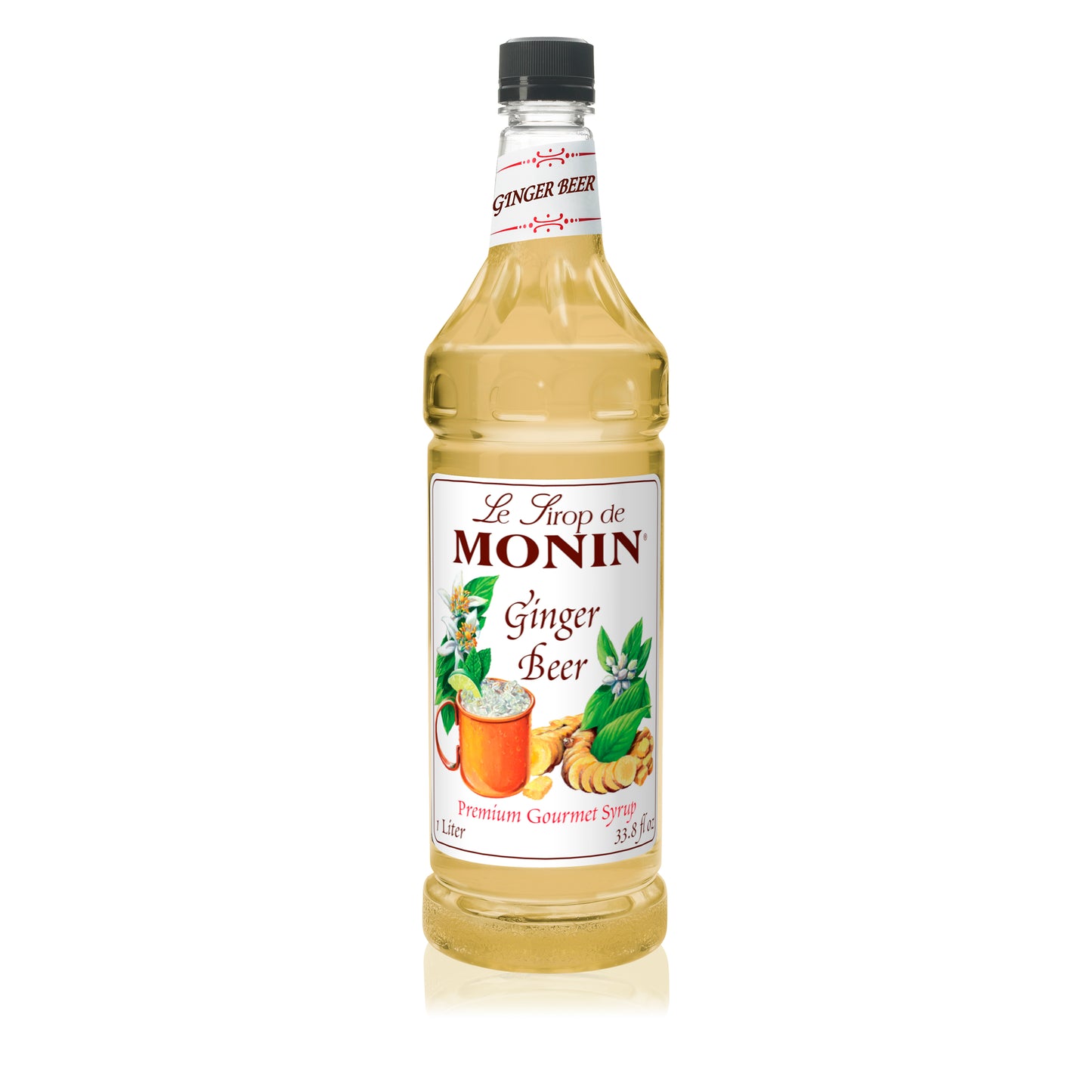 Monin Ginger Beer 1 Liter - 4 Per Case.