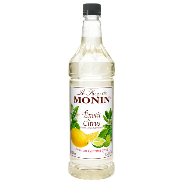 Monin Exotic Citrus 1 Liter - 4 Per Case.