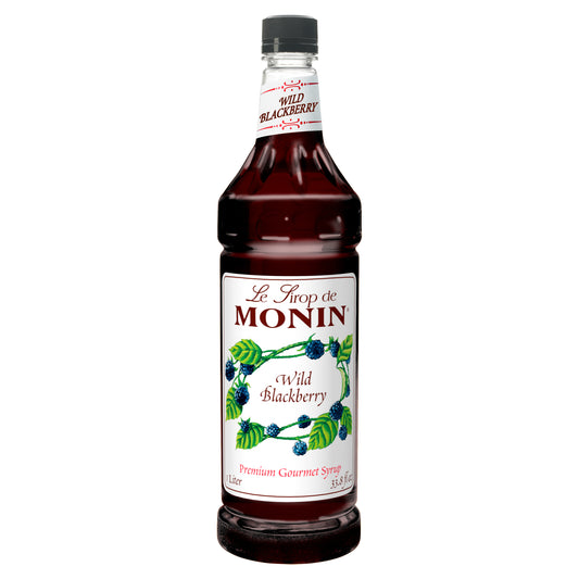 Monin Wild Blackberry 1 Liter - 4 Per Case.