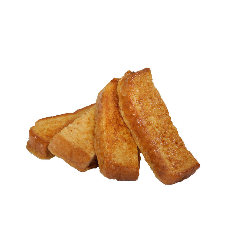 Papetti's® Fully Cooked Whole Grain Cinnamon Glaze French Toast Sticks 2.9 Ounce Size - 85 Per Case.