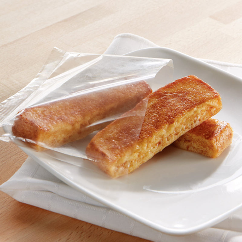 Papetti's® Fully Cooked Whole Grain Cinnamon Glaze French Toast Sticks Individually Wra 82.214 Grams Each - 1 Per Case.