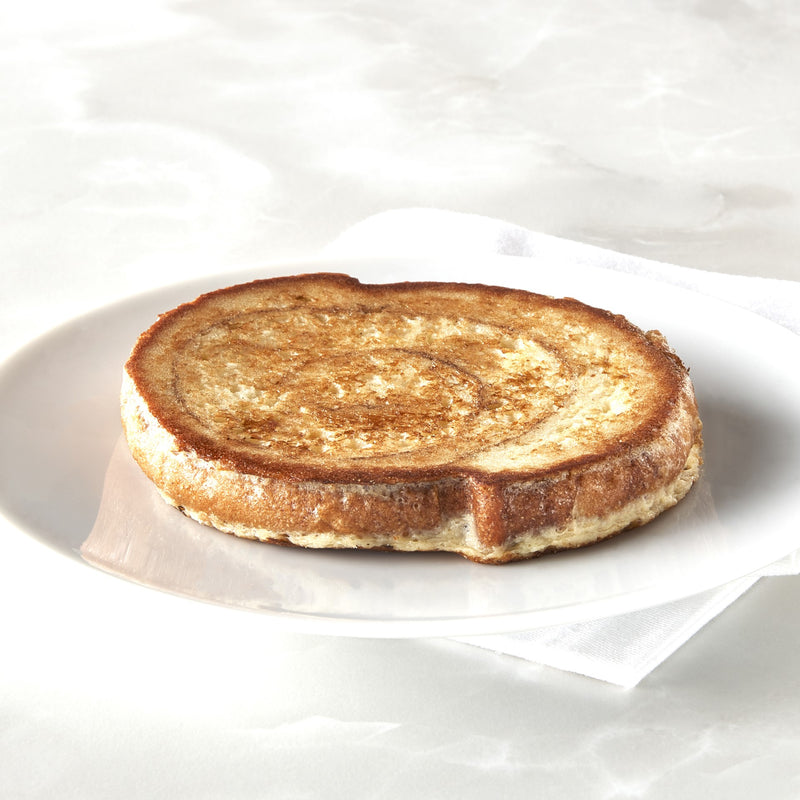 Papetti's® Fully Cooked Round Cinnamon Swirl French Toast 11.25 Pound Each - 120 Per Case.