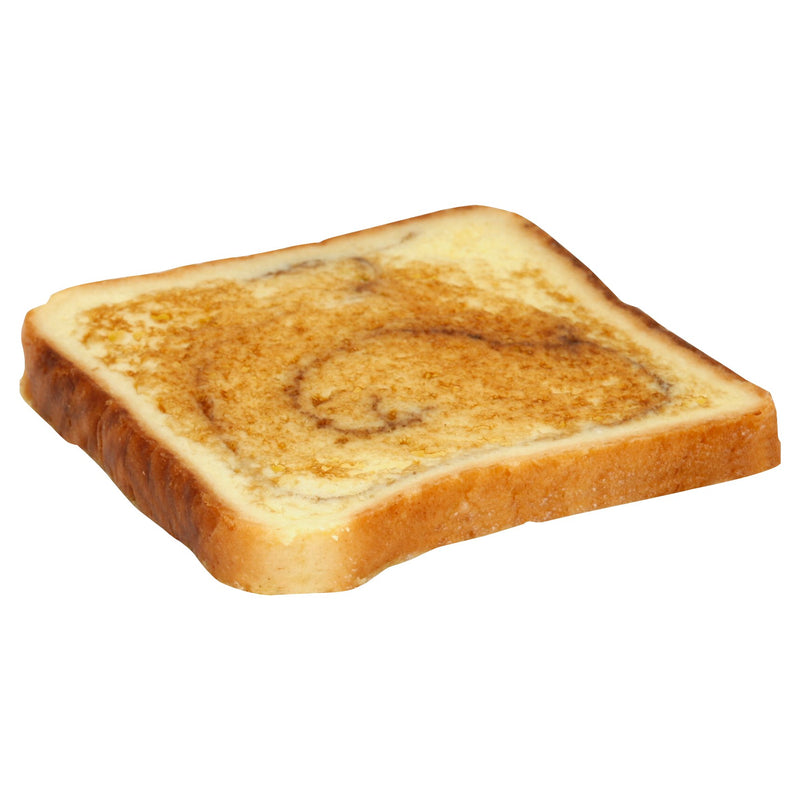 Papetti's® Fully Cooked 4" Cinnamon Swirl French Toast 2.5 Ounce Size - 100 Per Case.