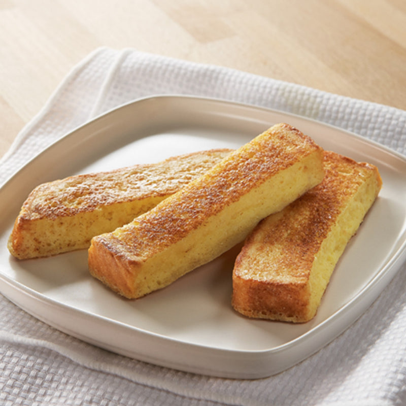 Papetti's® Fully Cooked Plain French Toaststicks 2.6 Ounce Size - 100 Per Case.