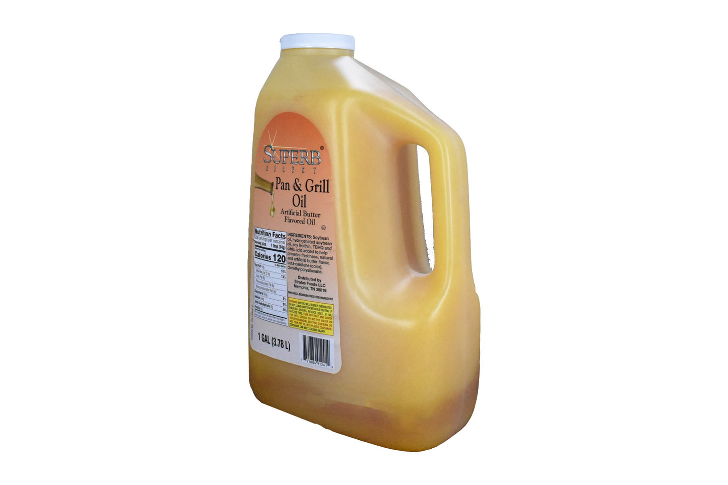 Superb Commodity Pan & Grill Oil, 1 Gallon- 4 Per Case.