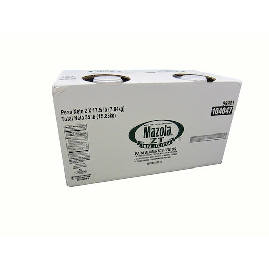 Mazola ZT Oil Soy Zero Trans Fat Select Clear, 17.5 Pounds - 2 Per Case.