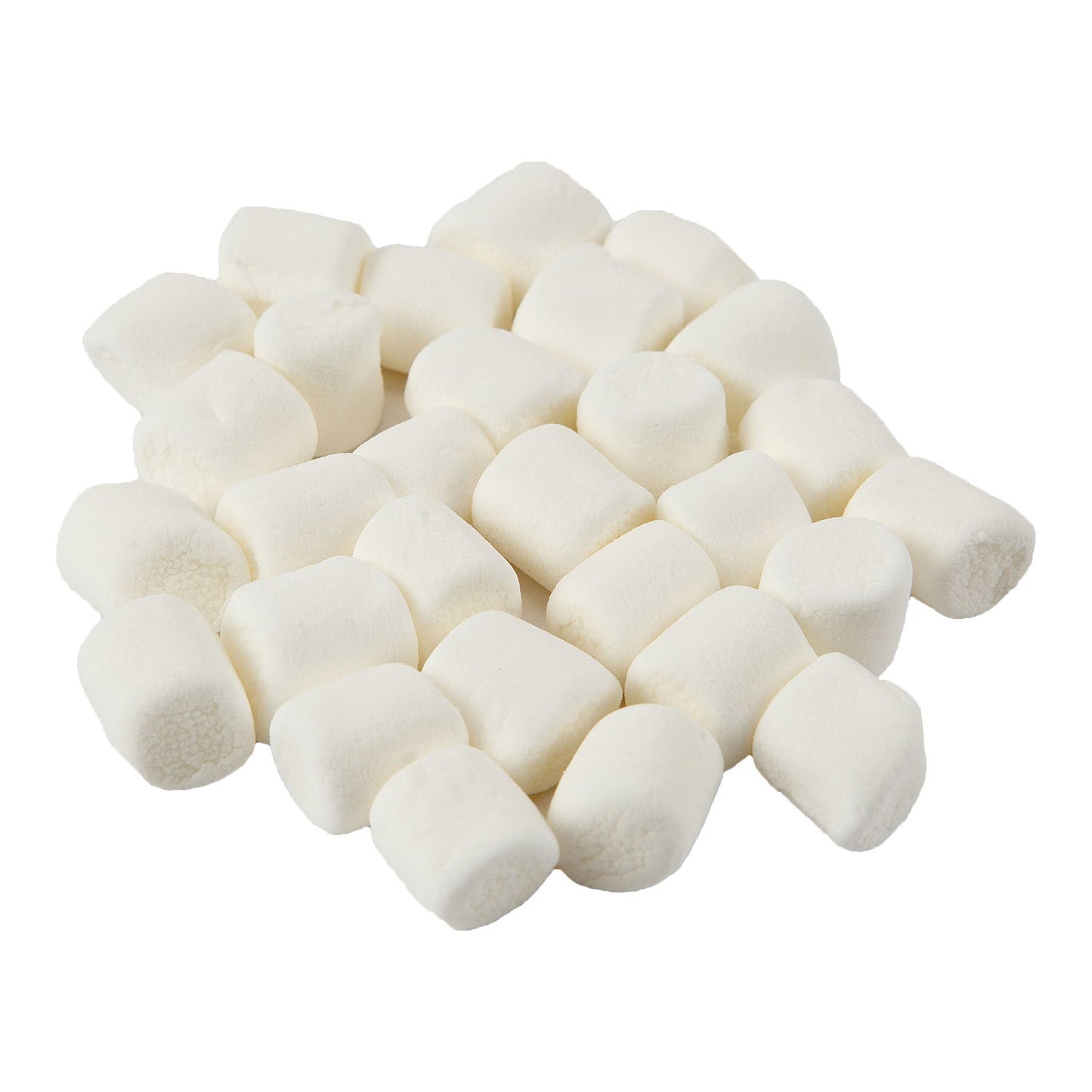 Clown Miniature White Marshmallows No Artificial Colors Bulk 5 Pound Each - 4 Per Case.