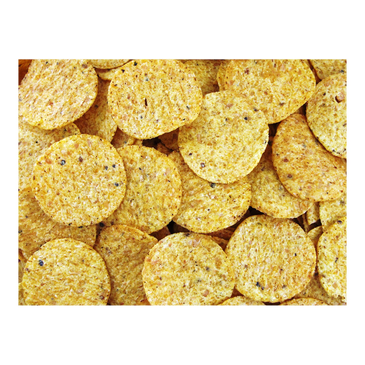 Chip Tortilla Round Whole Grain 2 Pound Each - 3 Per Case.