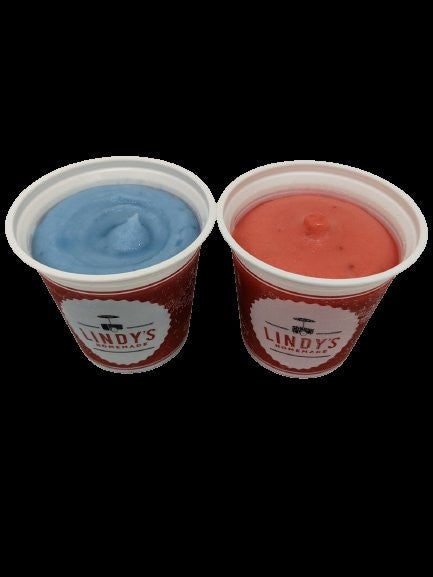 Blue Raspberry Cherry Italian Ice 36 Fluid Ounce - 9 Per Case.