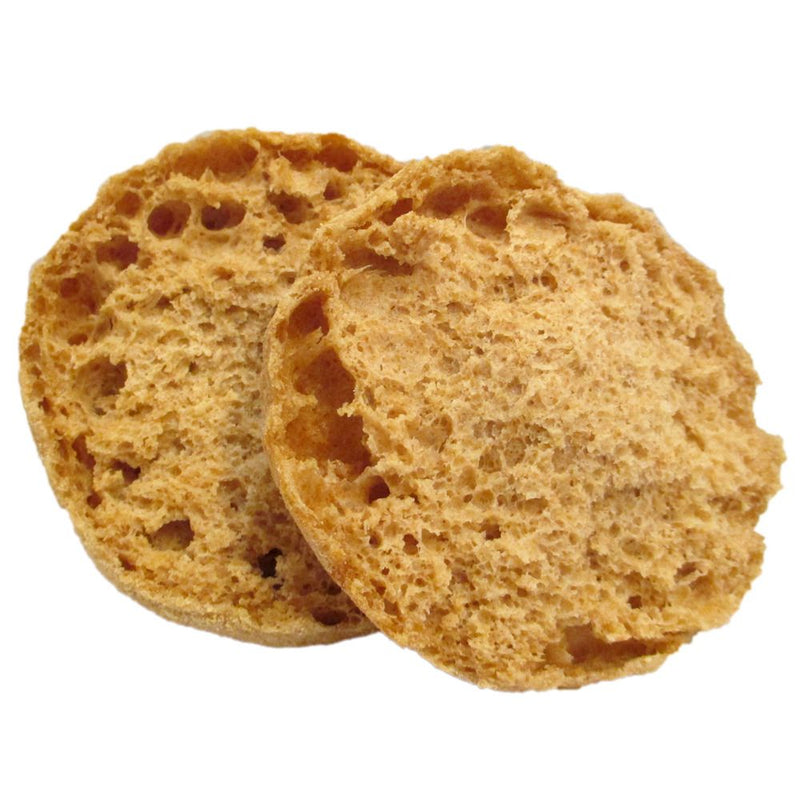 English Muffin Whole Wheat Clean Forksplit 2 Ounce Size - 72 Per Case.