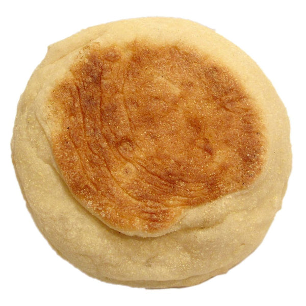 English Muffin Plain Clean Forksplit 3 Ounce Size - 48 Per Case.