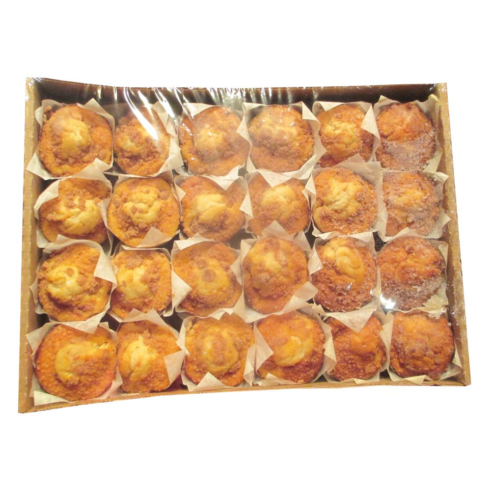 Muffin Cinnamon Apple Clean Premium Tulipwrapped 2 Ounce Size - 120 Per Case.