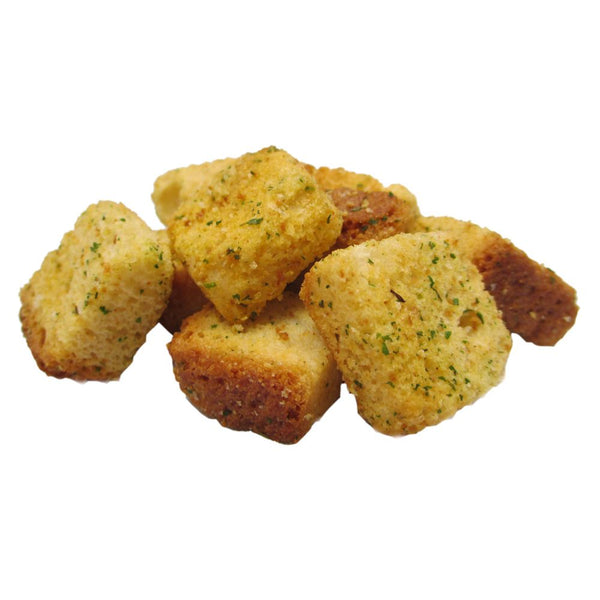 Crouton Seasoned Homestyle Large Cut (6"x1"x1") 36 Ounce Size - 4 Per Case.