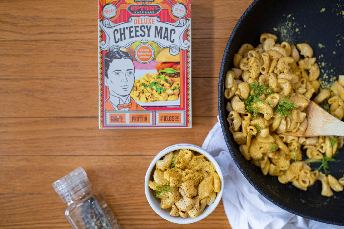 Upton's Naturals Ch'eesy Macaroni 10.05 Ounce Size - 6 Per Case.