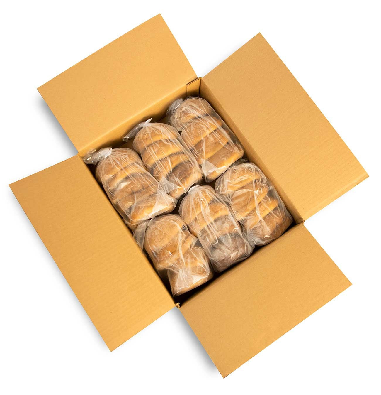 Smart Flour Ancient Grains Hamburger Buns 4" Gluten Free 3.8 Ounce Size - 24 Per Case.