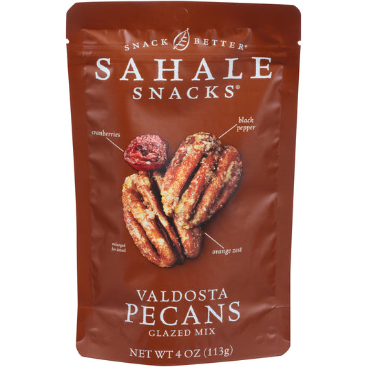 Sahale Valdosta Pecans 4 Ounce Size - 6 Per Case.