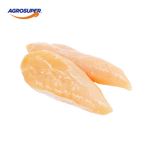 Agro Super Marinated Raw Chicken Tenders IQF 5 Pound Each - 8 Per Case.