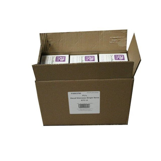 Pj's Coffee Of New Orleans Viennese Decaffeinated Single Serve Coffee Pod 12 Each - 6 Per Case.