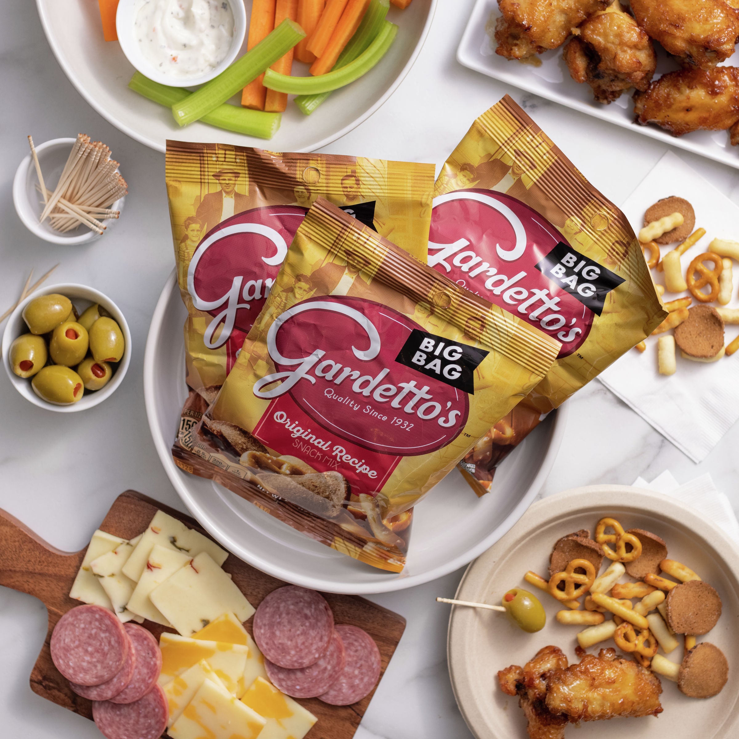 Gardetto's™ Snack Mix Original 2.5 Ounce Size - 36 Per Case.
