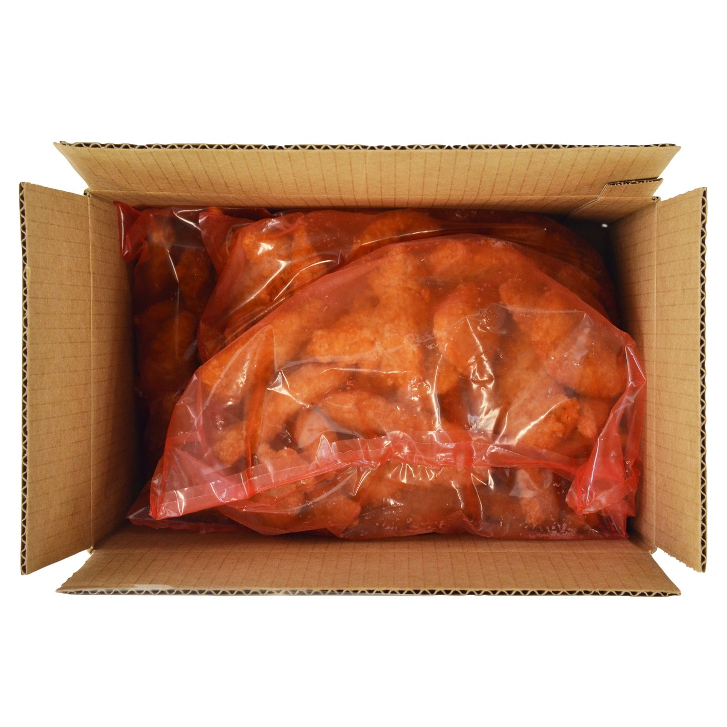 Chicken Fully Cooked J Crumb Breaded Buffalo Style Tenderloin 5 Pound Each - 2 Per Case.