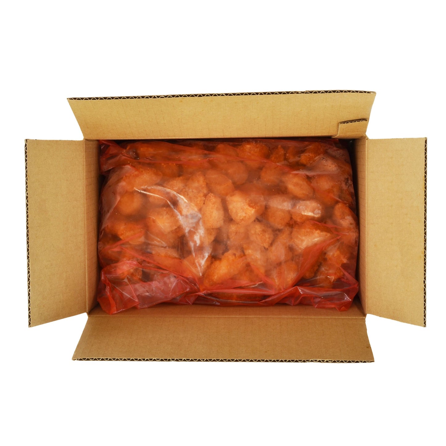 Chicken Fully Cooked Buffalo Style Breaded Boneless Wings 5 Pound Each - 2 Per Case.