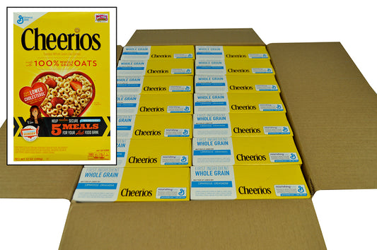 Cheerios™ Cereal Box 12 Ounce Size - 14 Per Case.