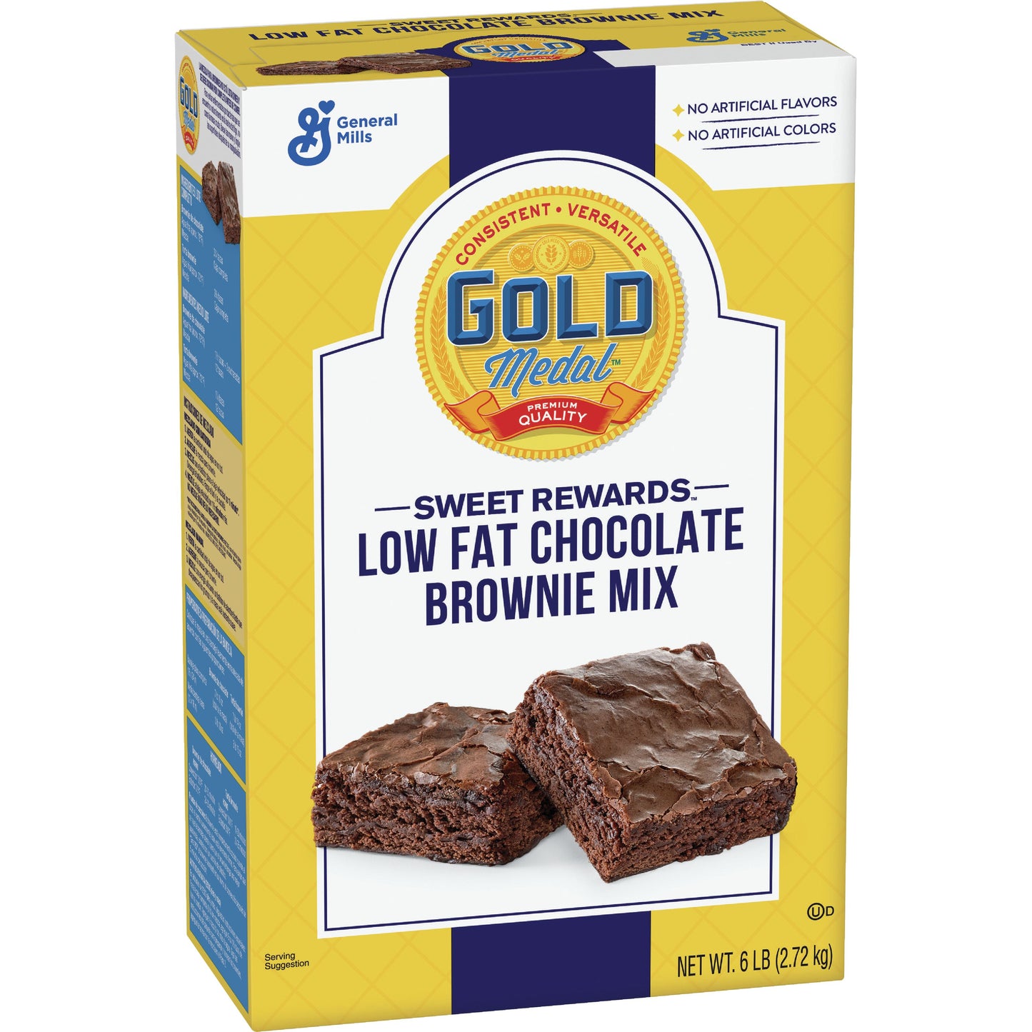 Gold Medal™ Sweet Rewards™ Brownie Mixlow Fat Chocolate 6 Pound Each - 6 Per Case.