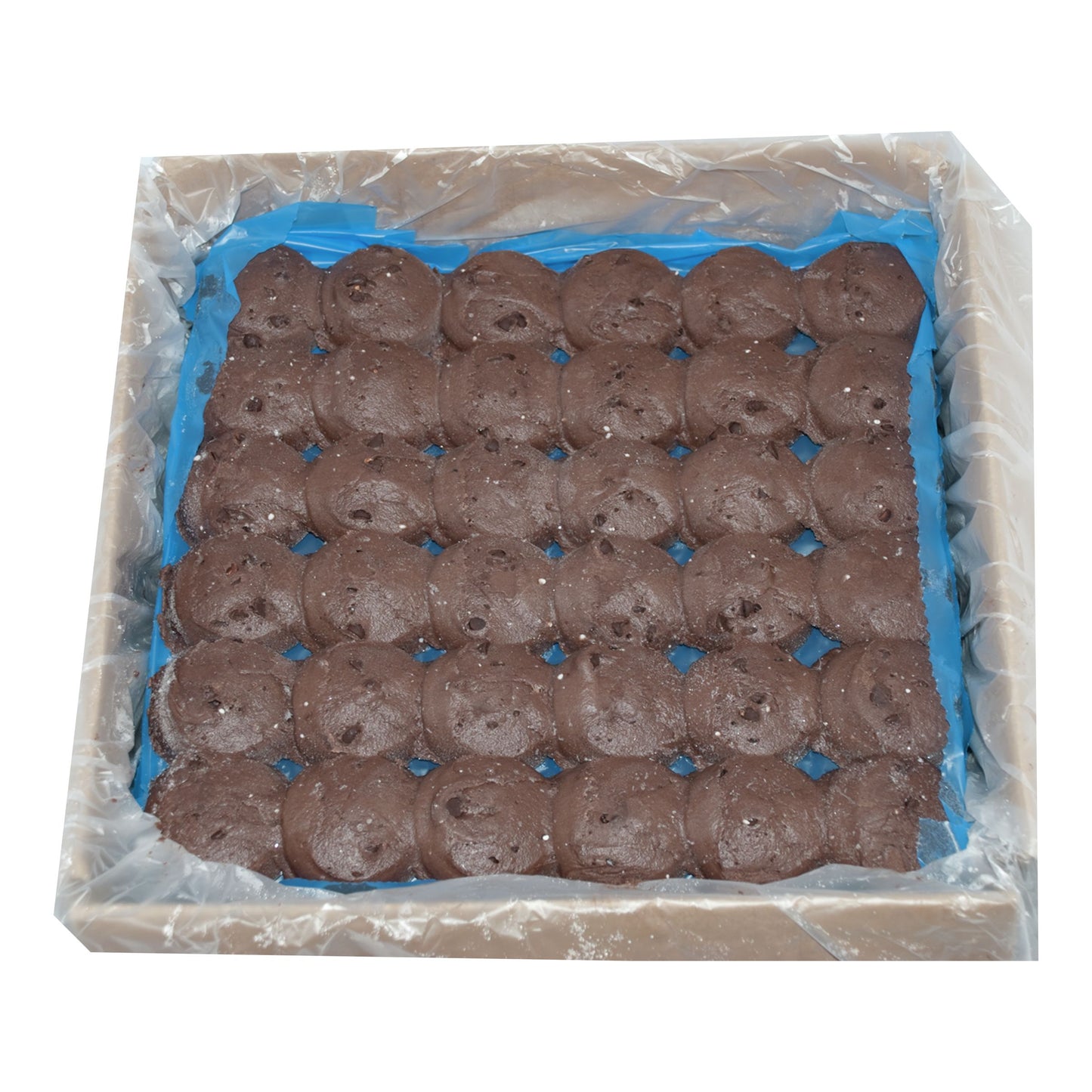 Pillsbury™ Place & Bake™ Frozen Muffindough Puck Chocolate Chocolate Chip 20.25 Pound Each - 1 Per Case.