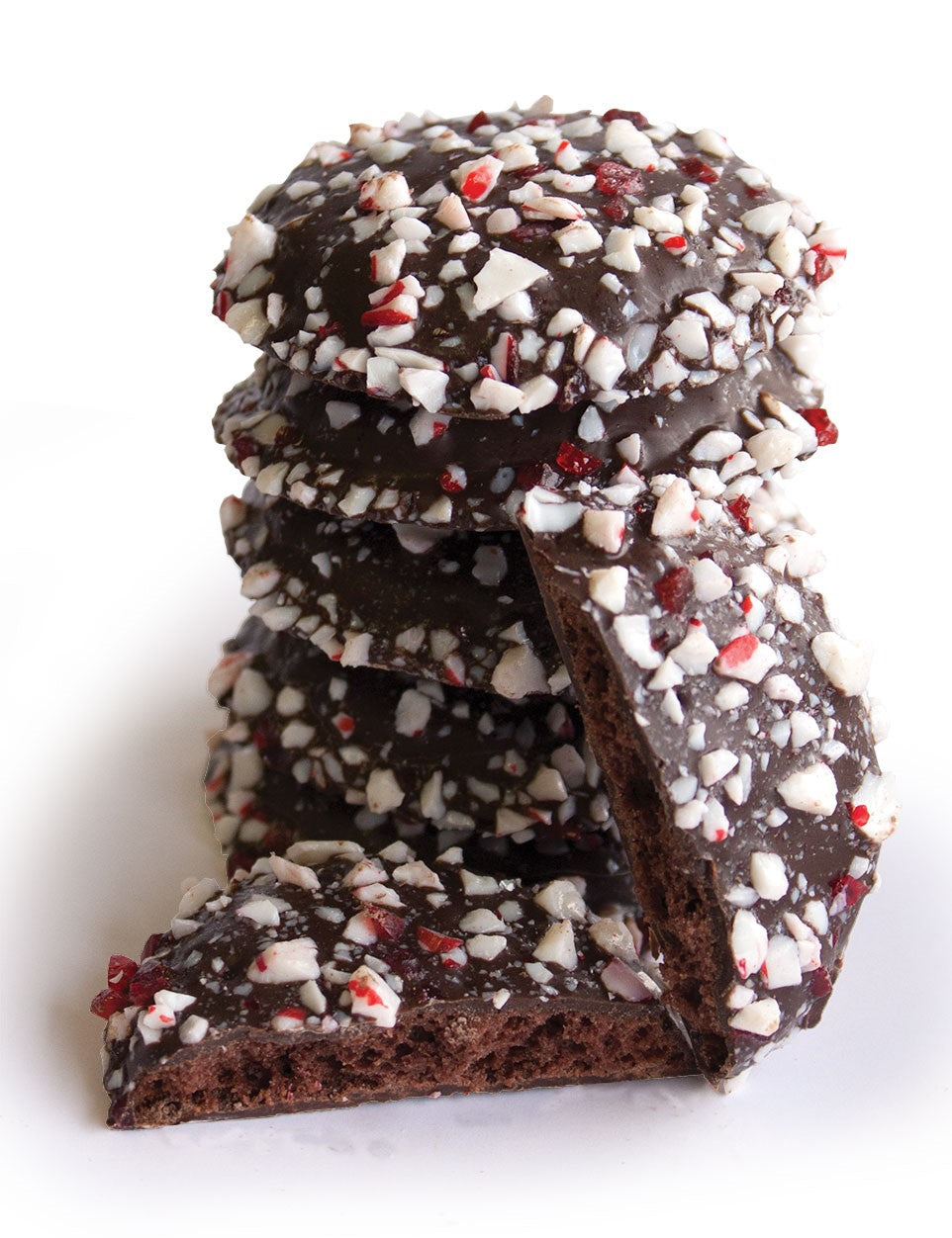 Cookies United Double Chocolate Peppermint Cookie 5 Pound Each - 1 Per Case.