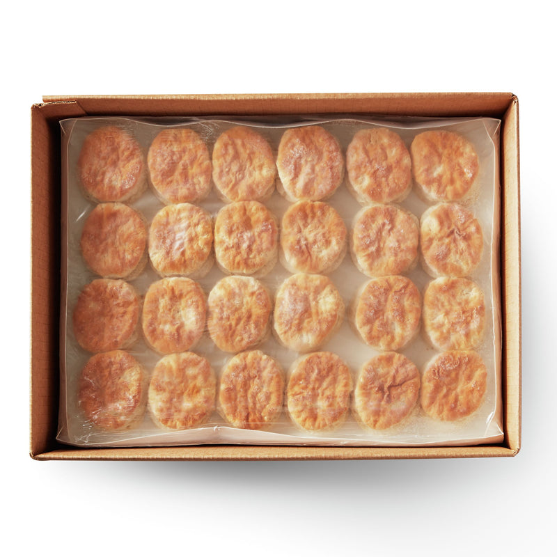 Pillsbury™ Baked Biscuit Reduced Sodium Easy Split™ Golden Buttermilk 2.25 Ounce Size - 5 Per Case.