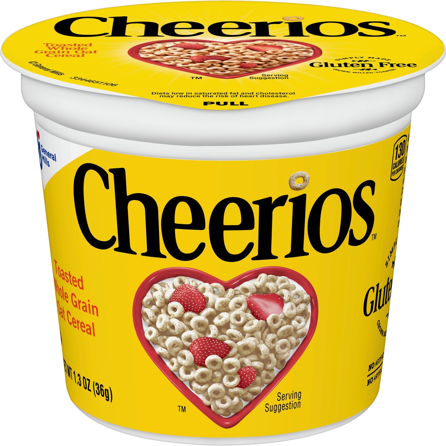 Cheerios™ Gluten Free Cereal Single Servecup 7.8 Ounce Size - 10 Per Case.