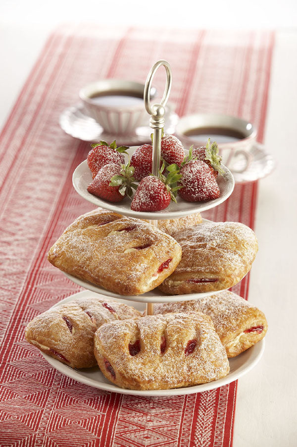 Vie De France Croissant Strawberry Cream Cheese 3.8 Ounce Size - 84 Per Case.