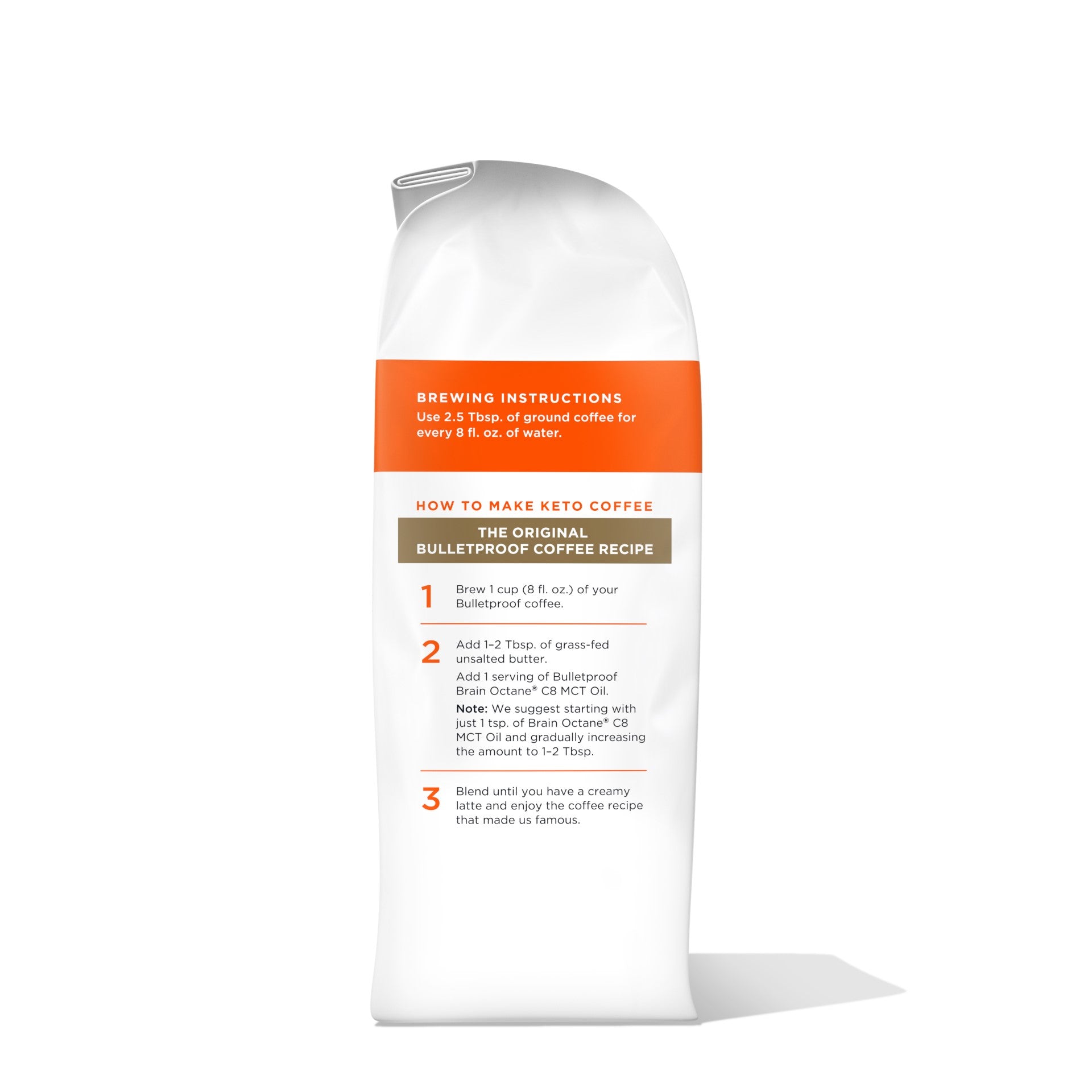 Bulletproof The Original Ground Coffee 12 Ounce Size - 6 Per Case.