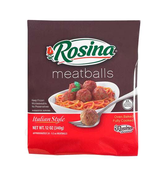 Italian Meatball 12 Ounce Size - 12 Per Case.