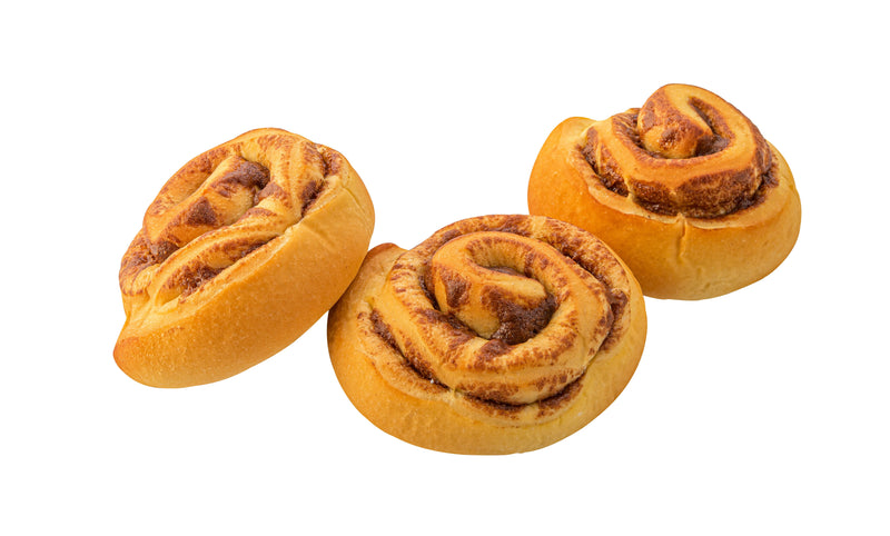 Dough Homestyle Cinnamon Roll 2.5 Ounce Size - 120 Per Case.