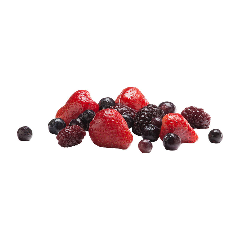 Simplot Simple Goodness Fruit Triple Berry Blend 5 Pound Each - 4 Per Case.