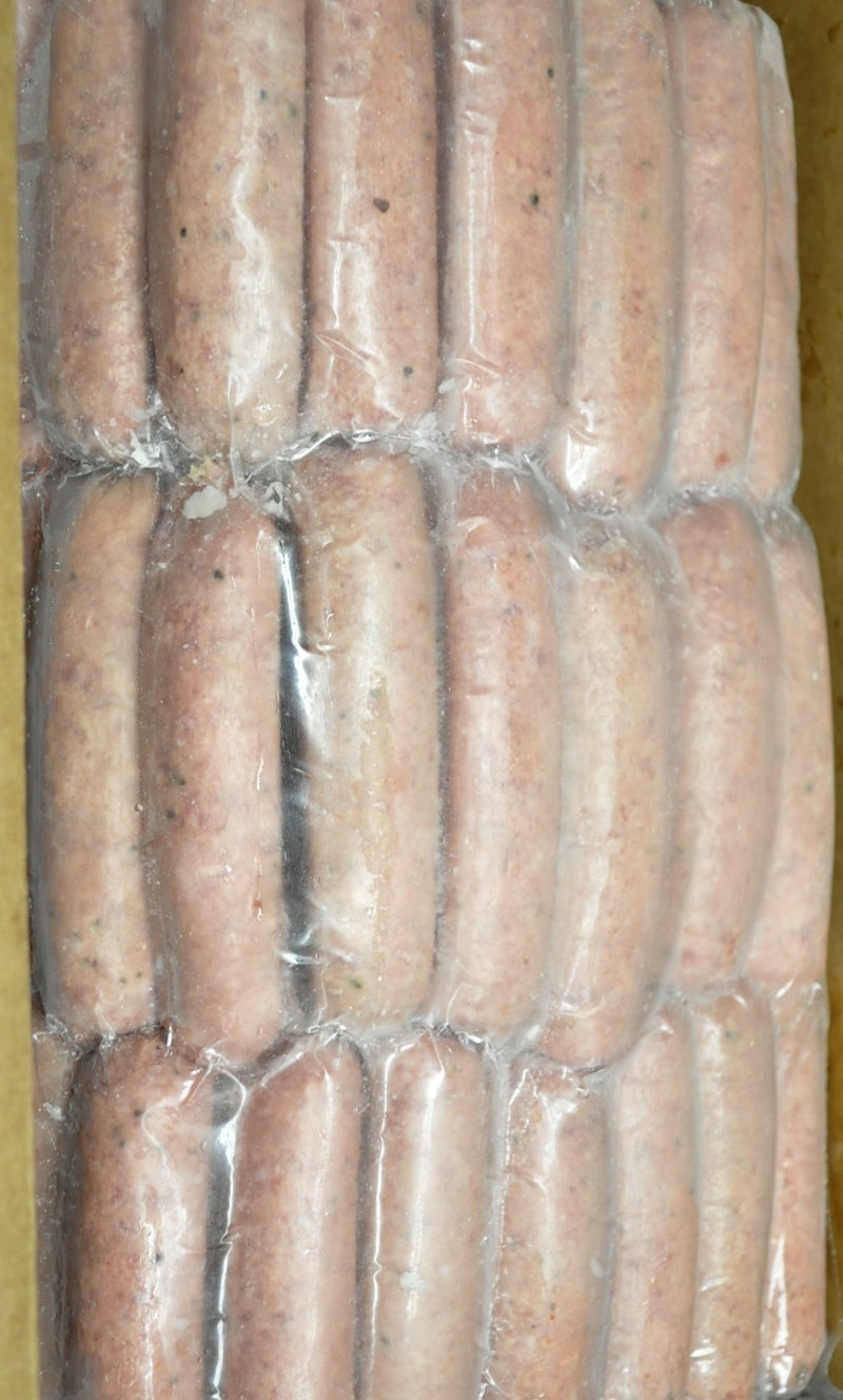 Smoked Sausage Mini Link 10 Pound Each - 1 Per Case.