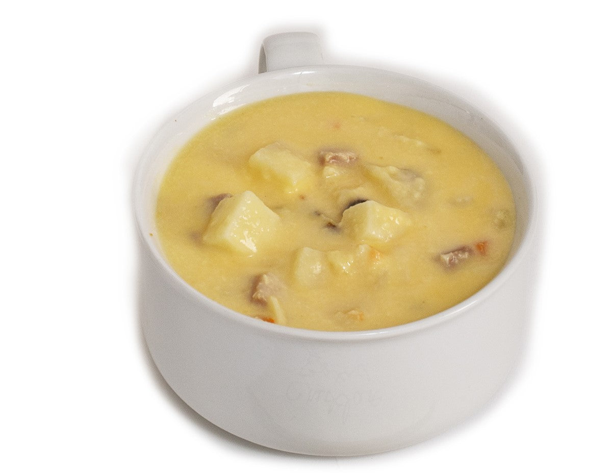 Taste Traditions Cheddar Baked Potato Soup With Ham 8 Pound Each - 2 Per Case.